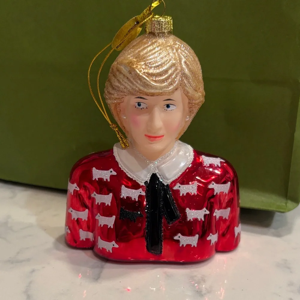 NEW Princess Diana Sheep Sweater Ornament - Picture 1 of 3